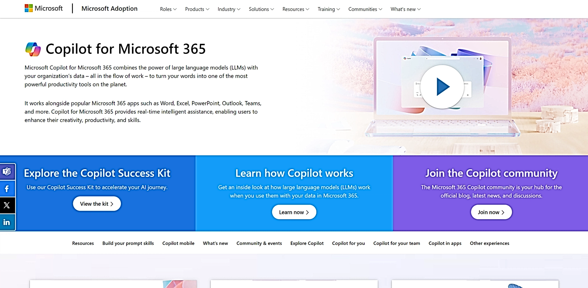 Copilot for Microsoft 365 featured