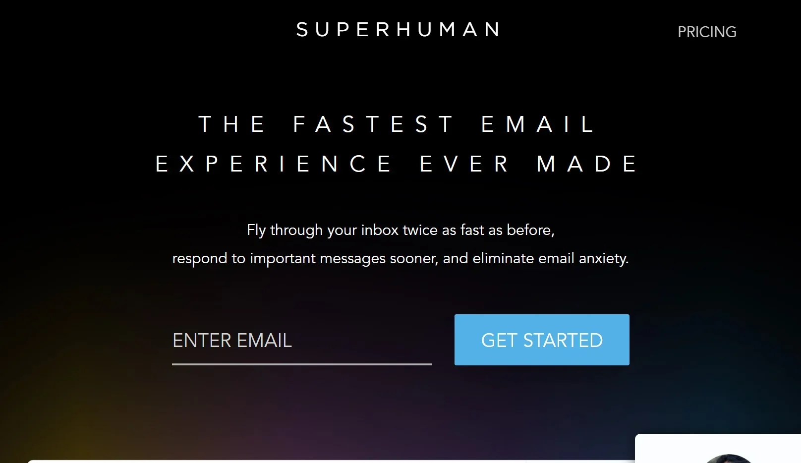 Superhuman screenshot