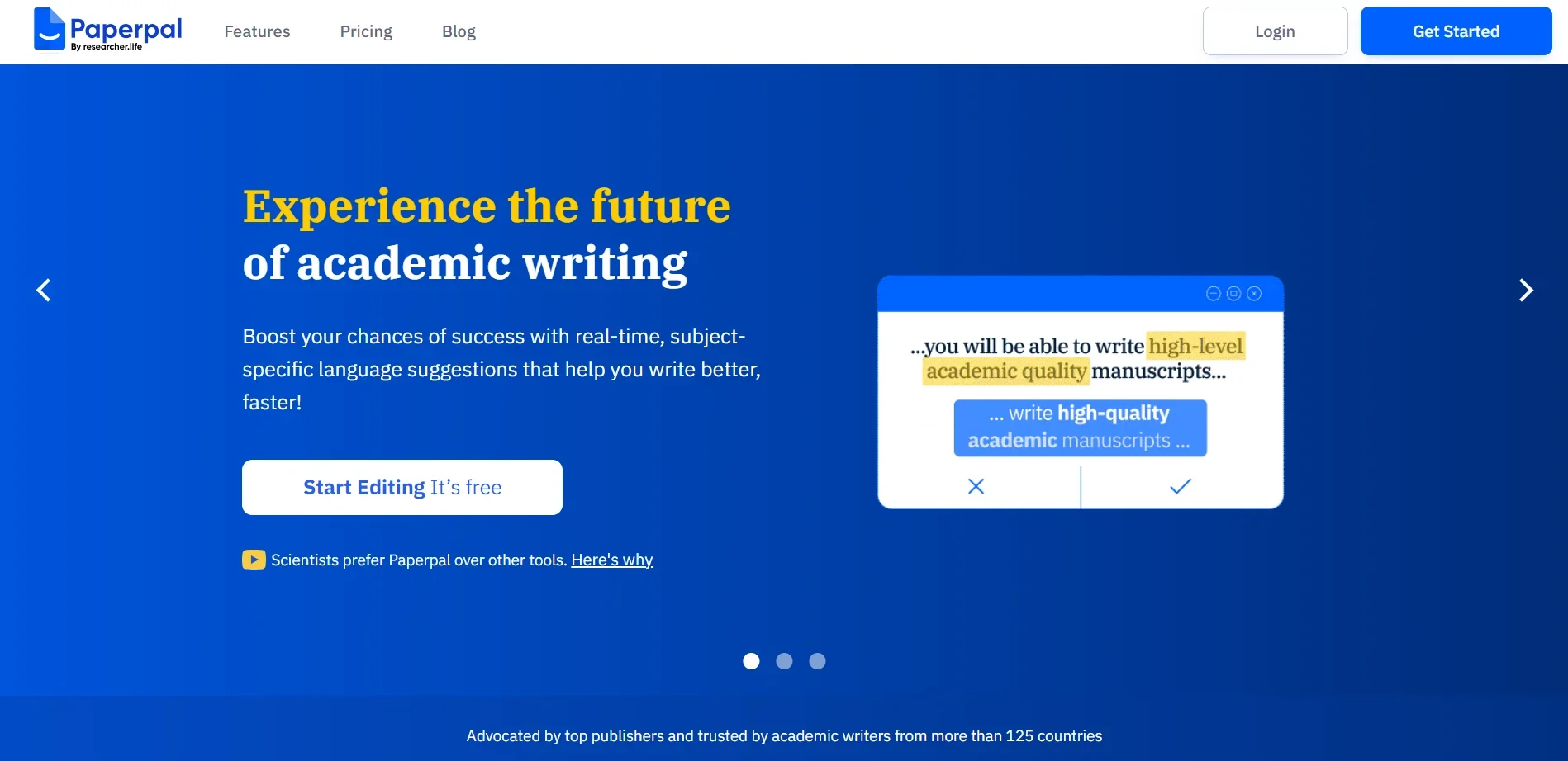 Paperpal screenshot