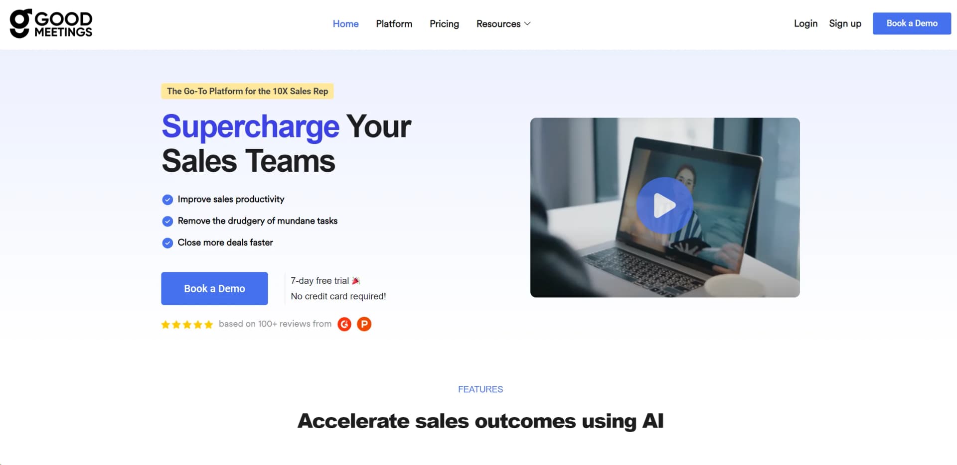 Goodmeetings screenshot