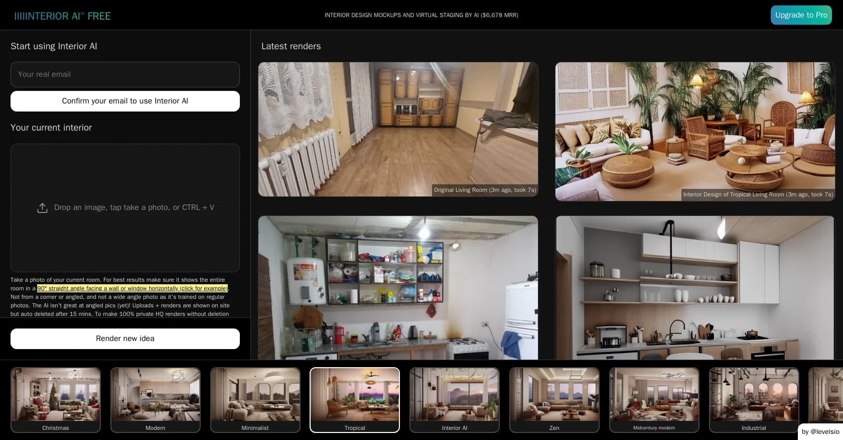 InteriorAI screenshot