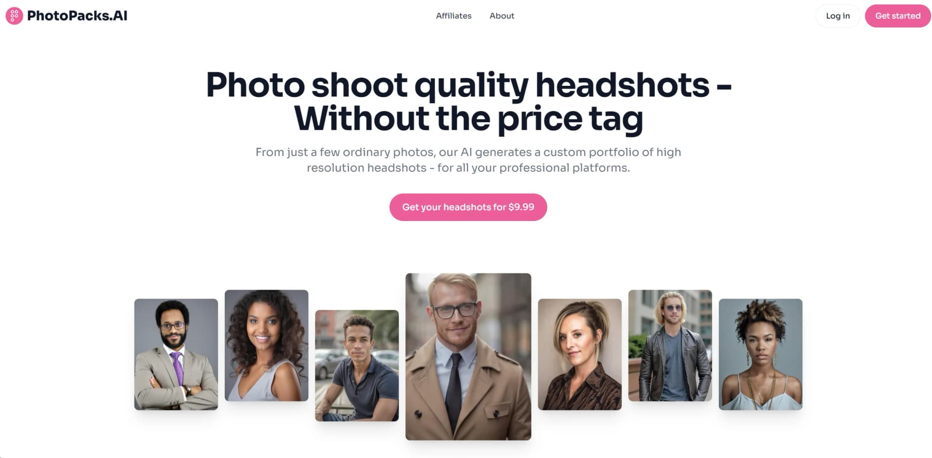 PhotoPacks.AI screenshot