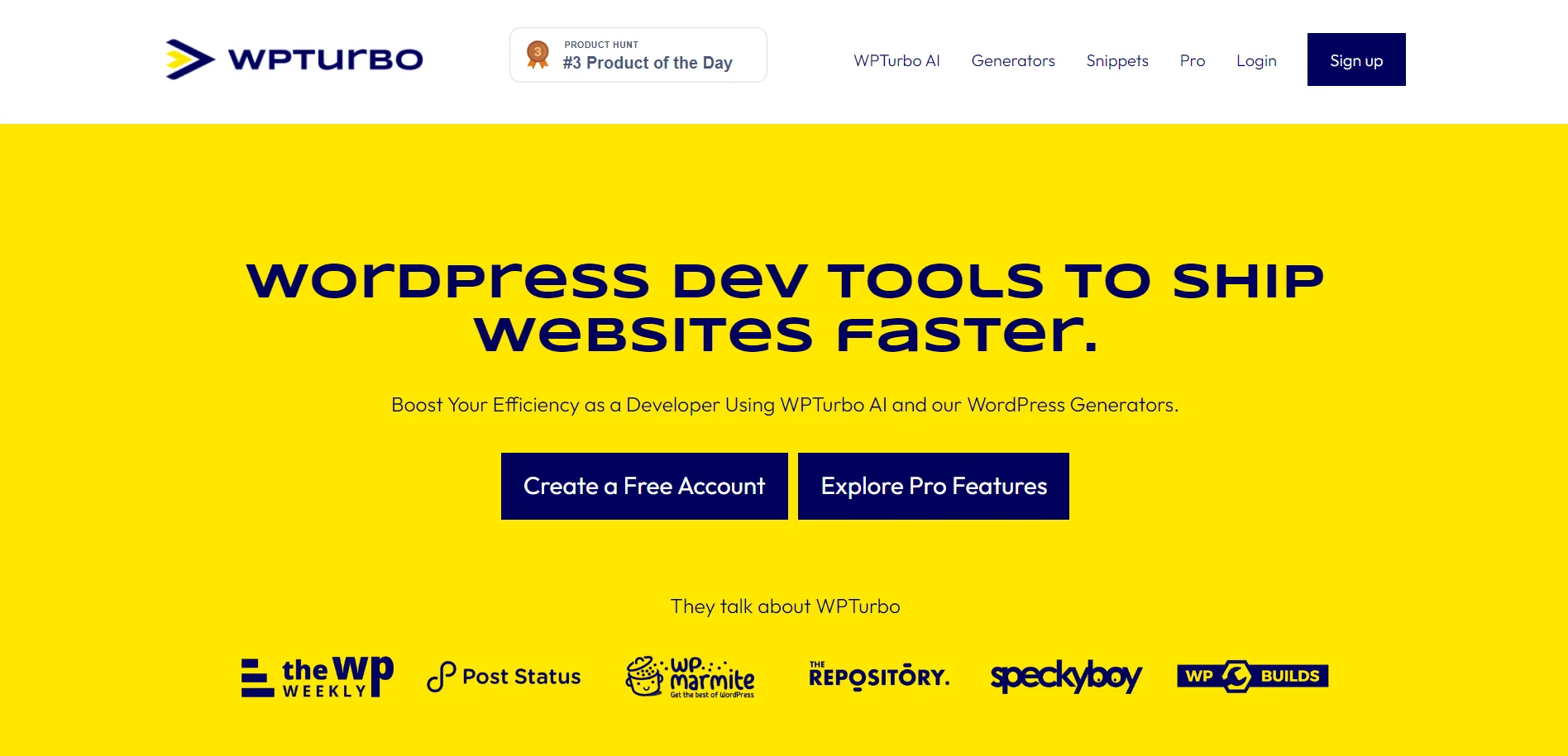 WPTurbo screenshot