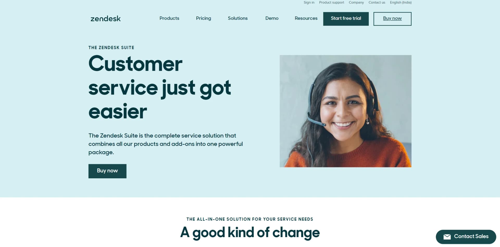 Zendesk Service Suite screenshot