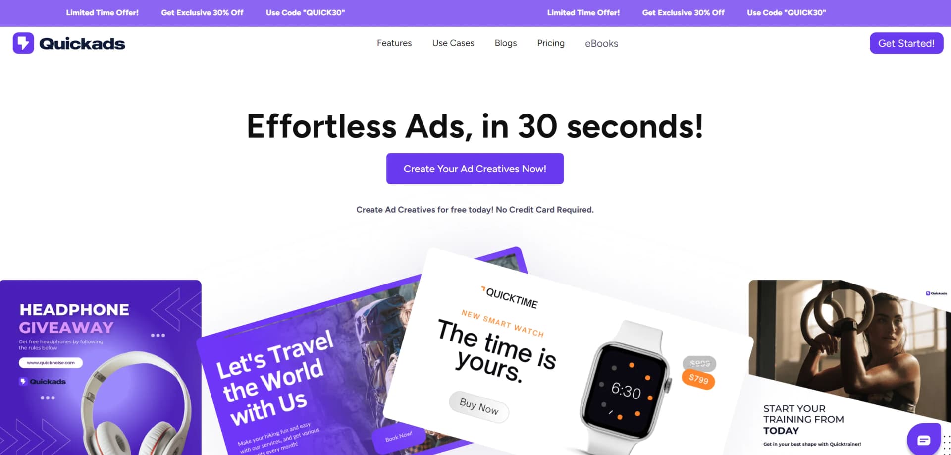 Quickads screenshot