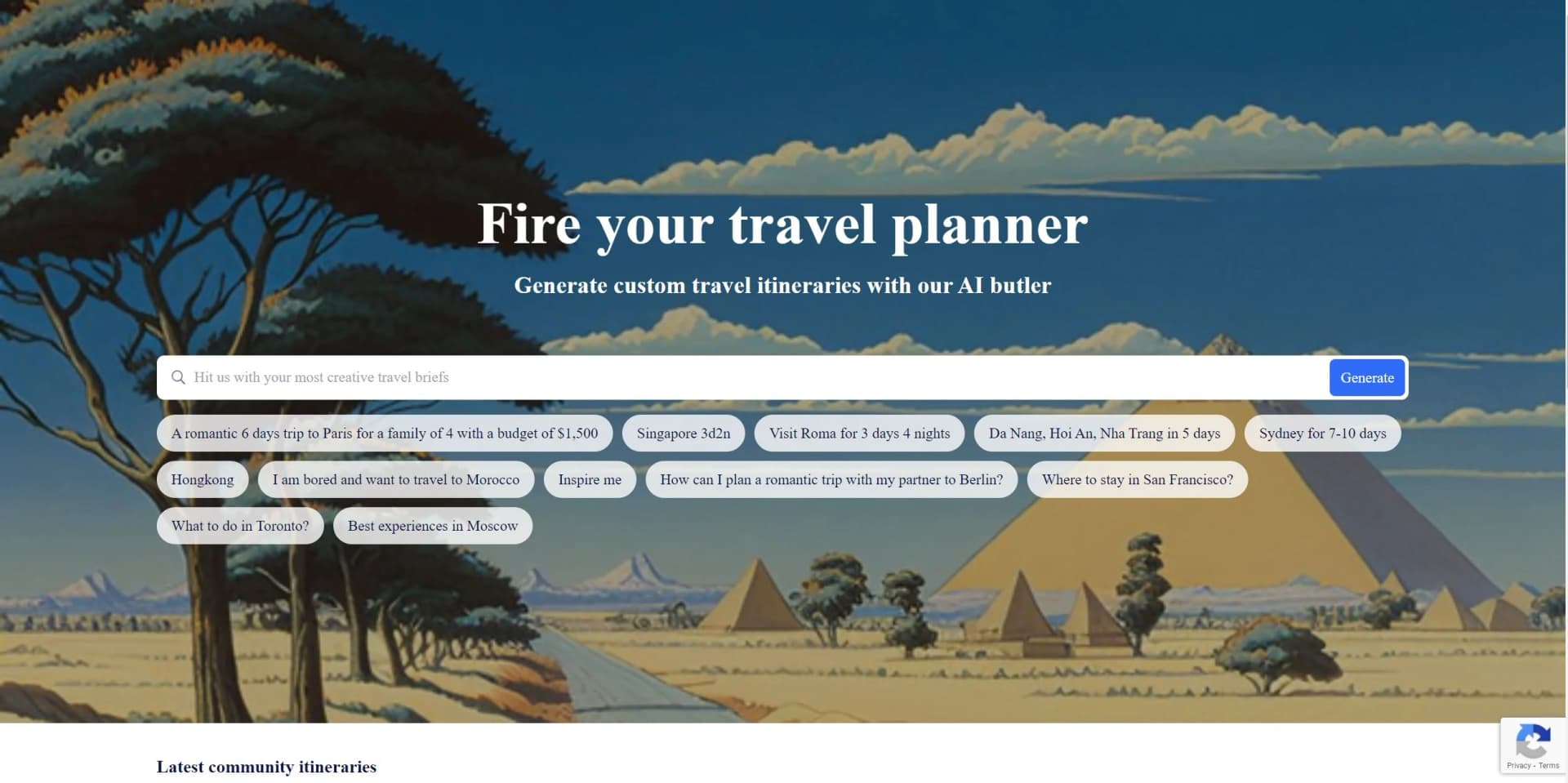 PlanTrips screenshot