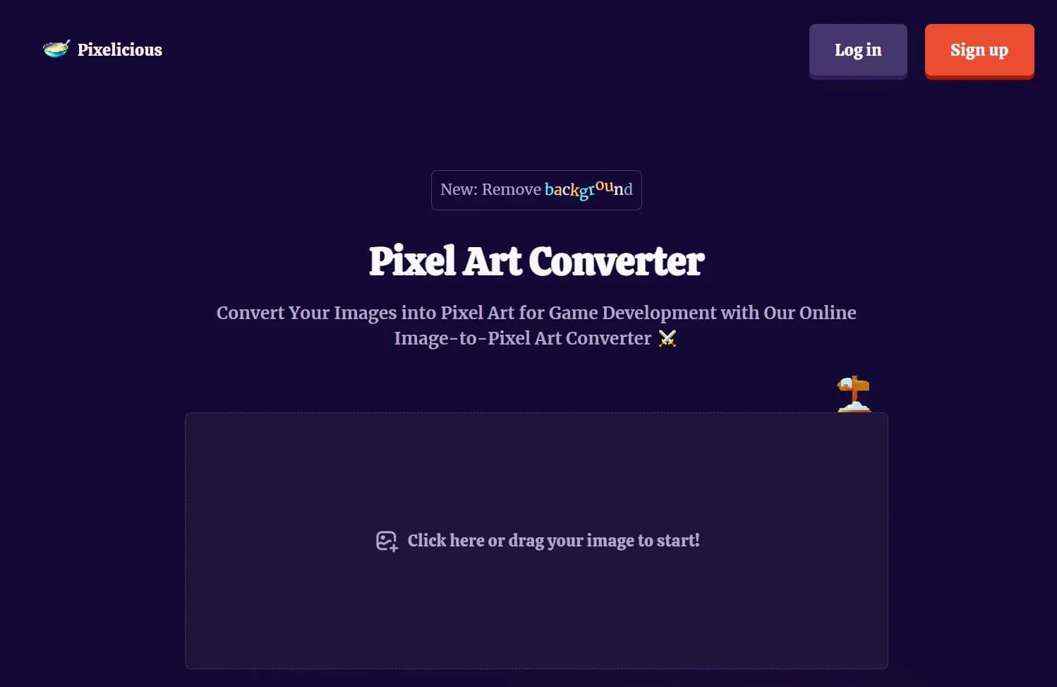 Pixelicious screenshot
